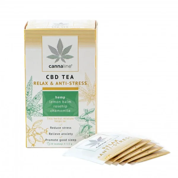 Чай из CBD - Расслабление - 20 пакетиков